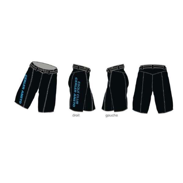 Pantaloneta Soft Shell Esquí Club Cerler Aneto